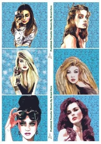 Brand Zero Pratibimb Transfer Sheets -  Women