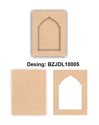 Brand Zero Plain MDF Diy Jharokha Bases Double Layer - Design BZJDL10005 - Select Your Preference Of Size & Thickness Brand Zero Plain MDF Diy Jharokha Bases Double Layer - Design BZJDL10005 - Select Your Preference Of Size & Thickness