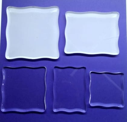Imported Acrylic Stamping Block - 5"*5"