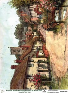 Brand Zero Premium Quality Decoupage Paper Pack of Two - Design Code: BZPQDP10074