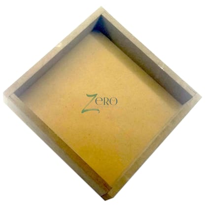 Brand Zero MDF Tray - Size 8.0" * 8.0" * 1.6"