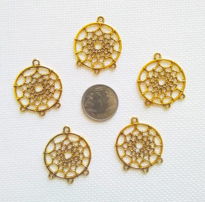 Brand Zero Charms Dream Catchers Design 1  - Pack of 5 pcs