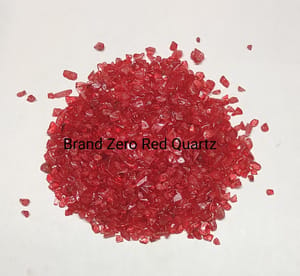 Brand Zero Quartz - Red Quartz - 4 mm to 7 mm