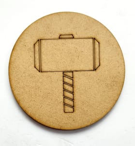 Brand Zero Pre Marked MDF Base - Design 3110 - Select Your Preference Of Size & Thickness