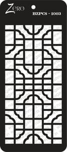 Brand Zero Pratibimb Craft Stencil - Code: BZPCS-1003