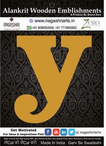 Brand Zero Alphabets, Numbers, Monograms - Lower Case Y - CLBBT Font - Select Your Preference