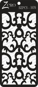Brand Zero Pratibimb Craft Stencil - Code: BZPCS-1076 - Select Your Preferred Size