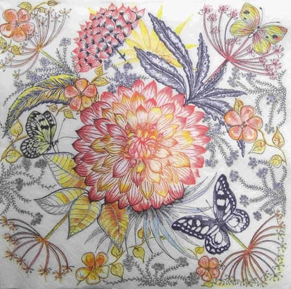 Decoupage Napkin / Tissue papers - GT1991