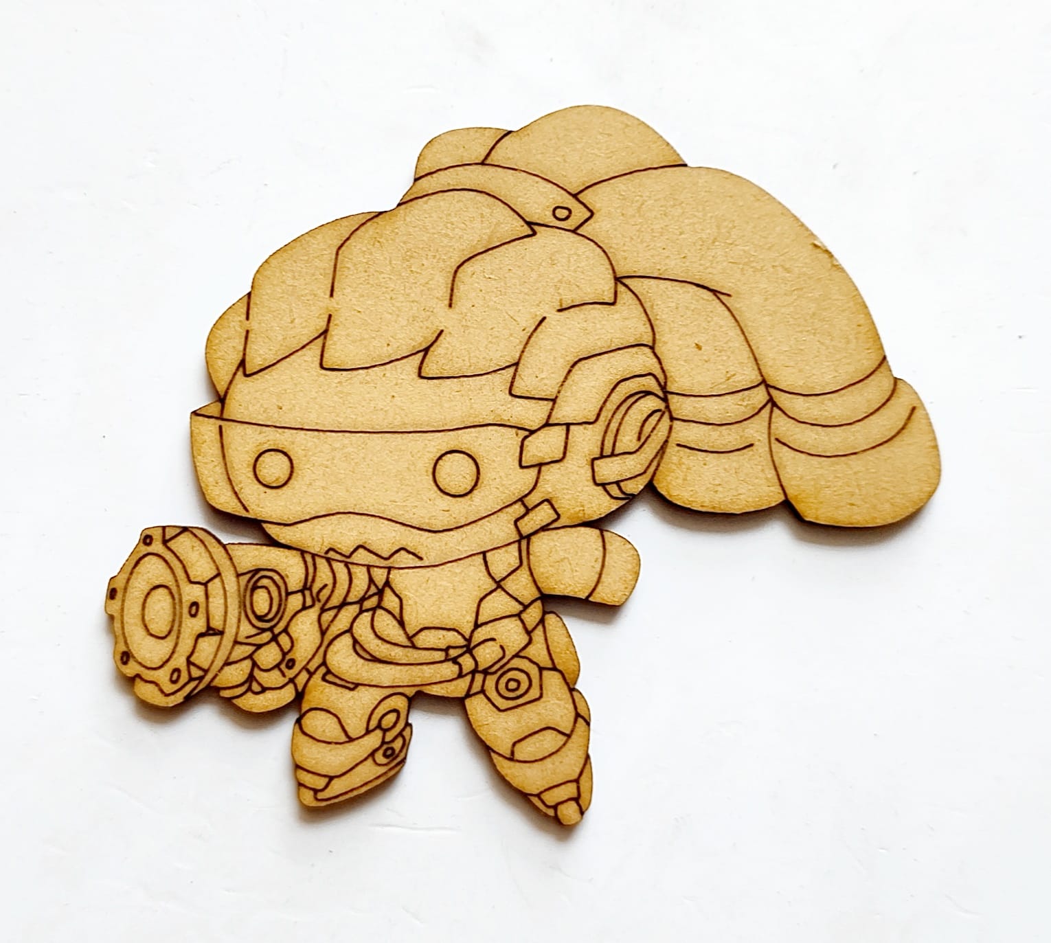 Brand Zero Pre Marked MDF Base - Design 3074 - Select Your Preference Of Size & Thickness