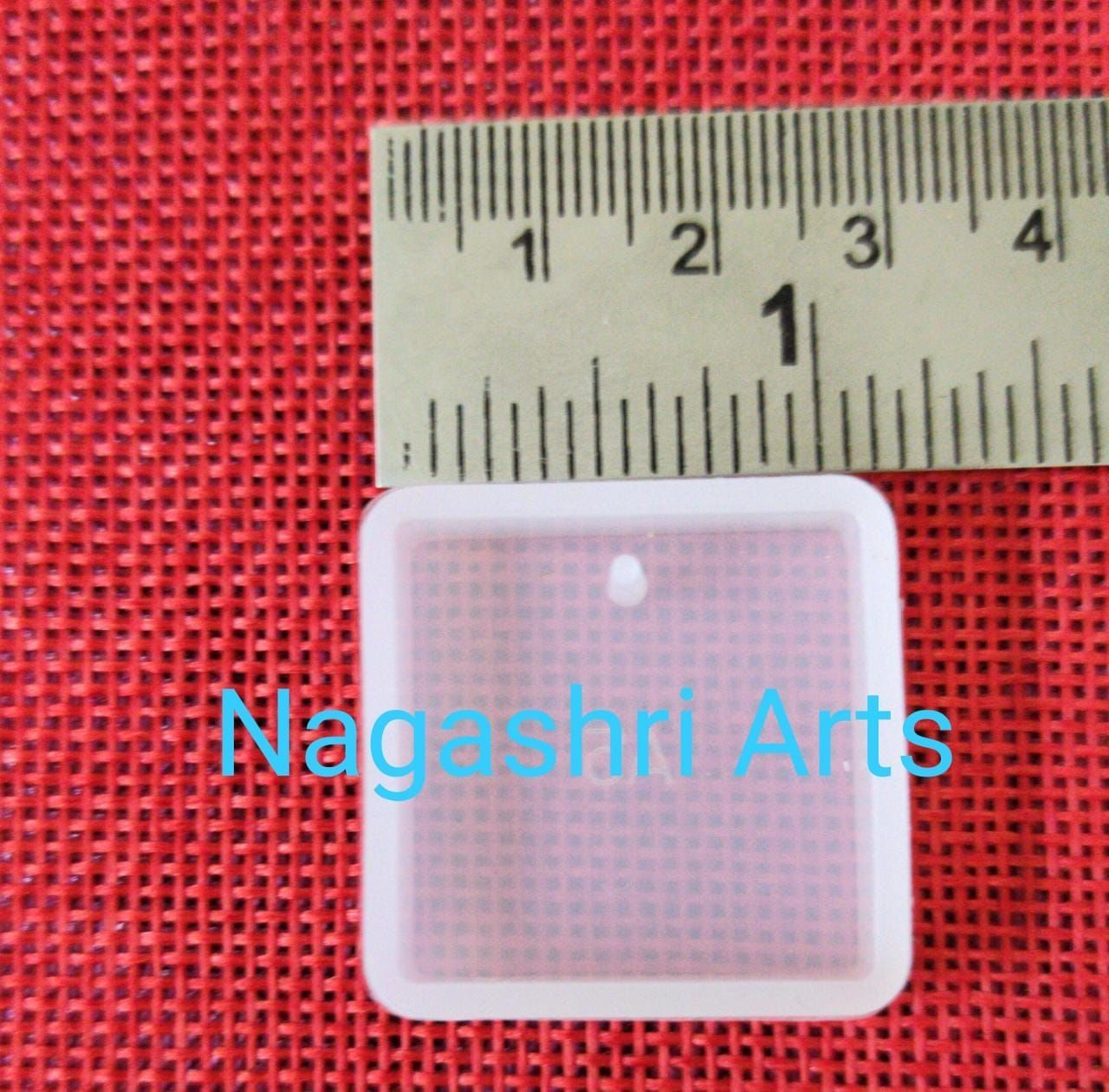 Brand Zero Silicon Mould - Square Pendent