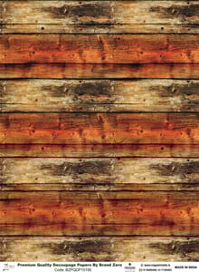 Brand Zero Premium Quality Decoupage Paper Pack of Two - Design Code: BZPQDP10190