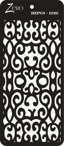 Brand Zero Pratibimb Craft Stencil - Select Your Preferred Size - Code: BZPCS-1020