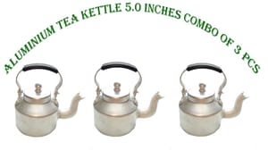 Aluminium Tea Kettle 5.0 Inches - Combo of 3 Pcs