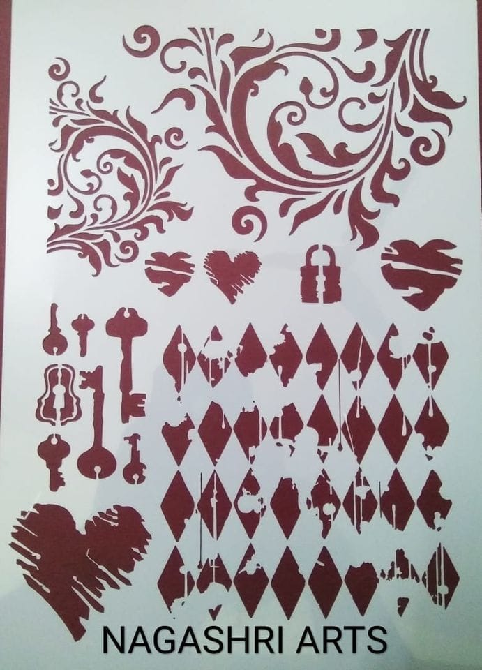 Imported A4 Size Stencils - 19