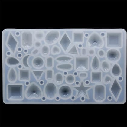 Brand Zero Silicon Mould - Multi Size Gem Stones