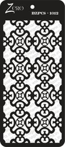 Brand Zero Pratibimb Craft Stencil - Code: BZPCS-1012