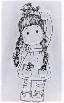 Clear Stamps Imported - Lovely Girls Design 20 - 9cm*6cm