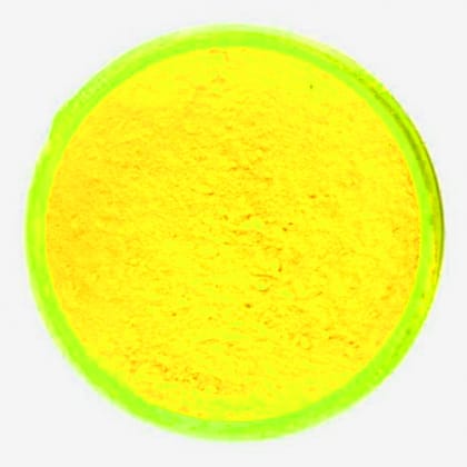 Fluorescent Color Powder - Hot Yellow 15 Grams Jar