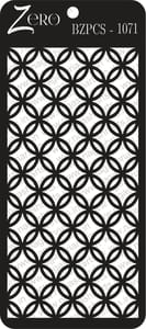 Brand Zero Pratibimb Craft Stencil - Code: BZPCS-1071 - Select Your Preferred Size