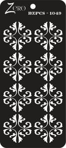 Brand Zero Pratibimb Craft Stencil - Code: BZPCS-1049 - Select Your Preferred Size