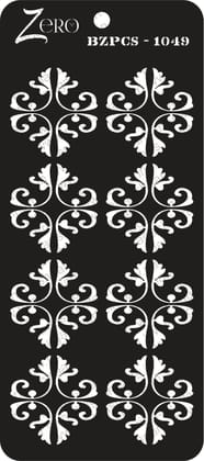 Brand Zero Pratibimb Craft Stencil - Code: BZPCS-1049 - Select Your Preferred Size