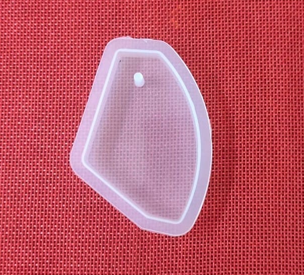 Brand Zero Silicon Mould - Pendant Jewellery Mould / , Diffuser & Ornament Design 5