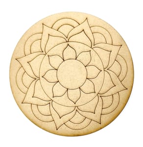 Brand Zero Pre Marked MDF Base - Design 2028 - Select Your Preference Of Size & Thickness