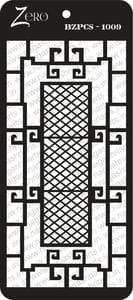Brand Zero Pratibimb Craft Stencil - Code: BZPCS-1009