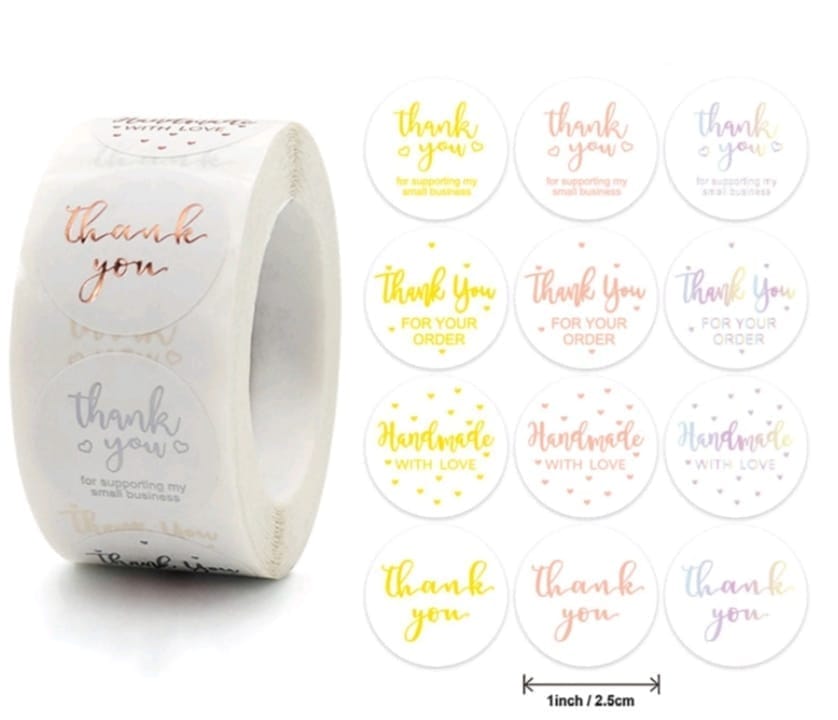 Thank You Stickers - cdtd06