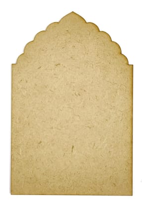 Brand Zero Plain MDF Diy Jharokha Base - Single Base Layer - Design BZJSBL10005 - Select Your Preference Of Size & Thickness