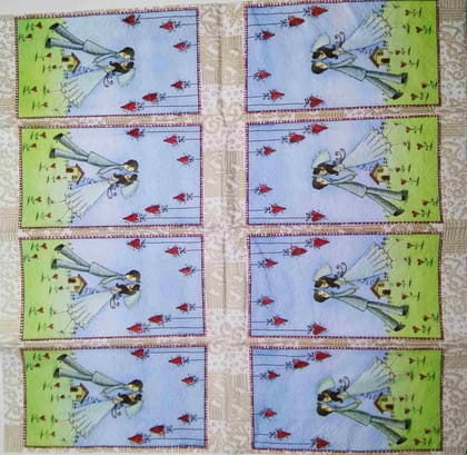 Decoupage Napkin / Tissue papers - 20cm*20cm - GT3154 Decoupage Napkin / Tissue papers - 20cm*20cm - GT3154