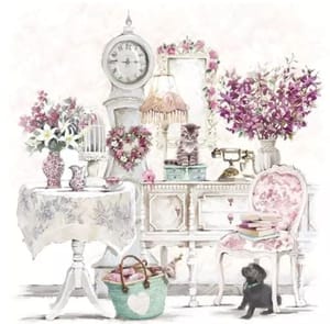 Decoupage Napkin / Tissue papers - The Date