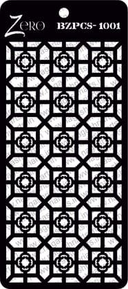 Brand Zero Pratibimb Craft Stencil - Code: BZPCS-1001