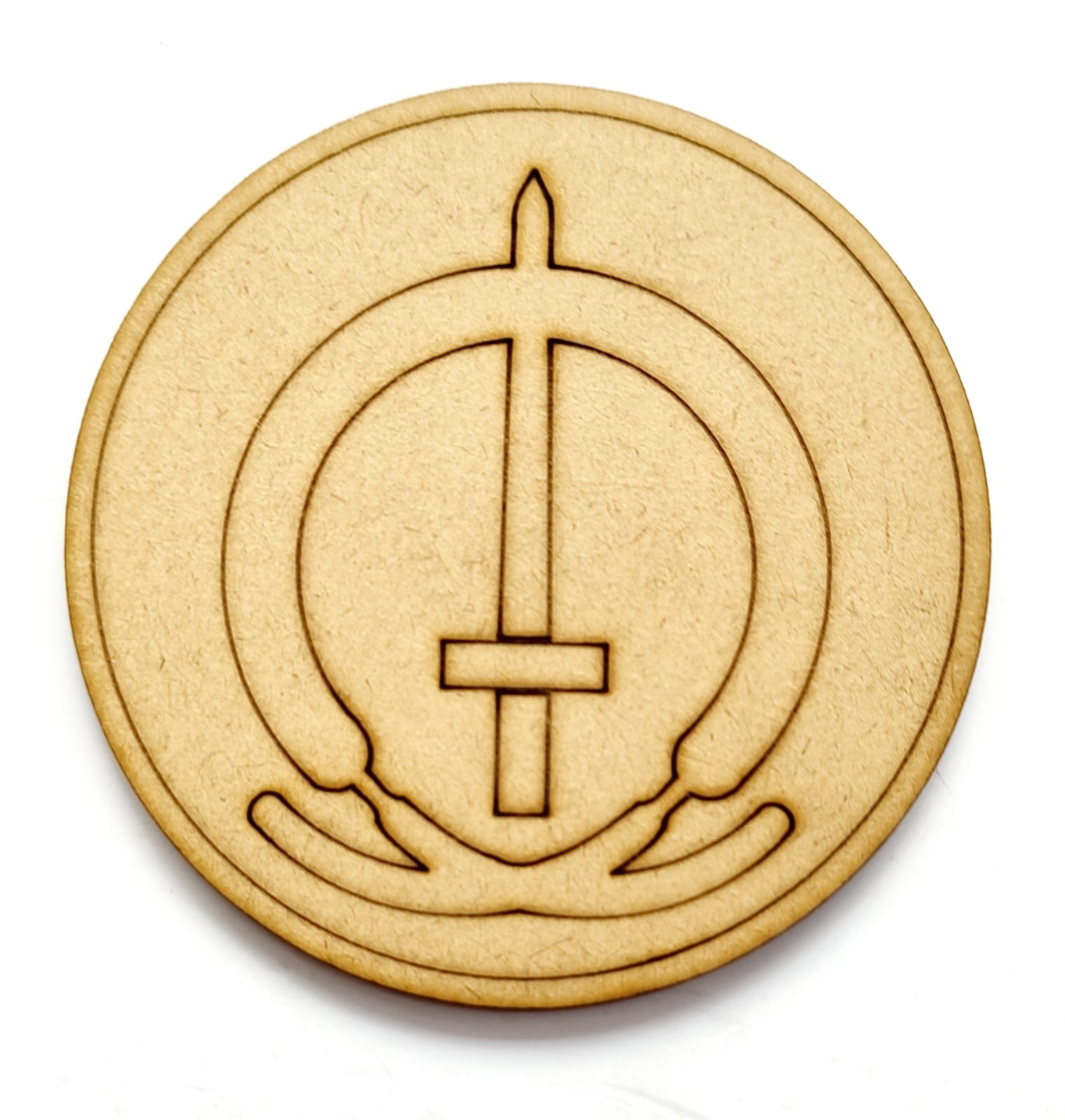 Brand Zero Pre Marked MDF Base - Design 3103 - Select Your Preference Of Size & Thickness