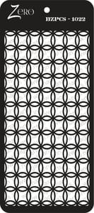 Brand Zero Pratibimb Craft Stencil - Select Your Preferred Size - Code: BZPCS-1022