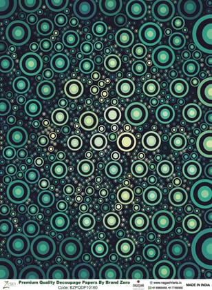 Brand Zero Premium Quality Decoupage Paper Pack of Two - Design Code: BZPQDP10160