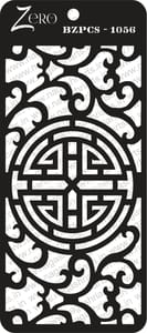 Brand Zero Pratibimb Craft Stencil - Code: BZPCS-1056 - Select Your Preferred Size