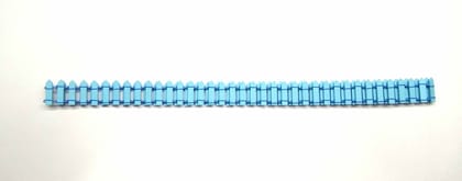 MDF and Wire Fence for Decoration - Small Size Blue