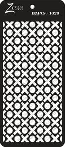 Brand Zero Pratibimb Craft Stencil - Select Your Preferred Size - Code: BZPCS-1029