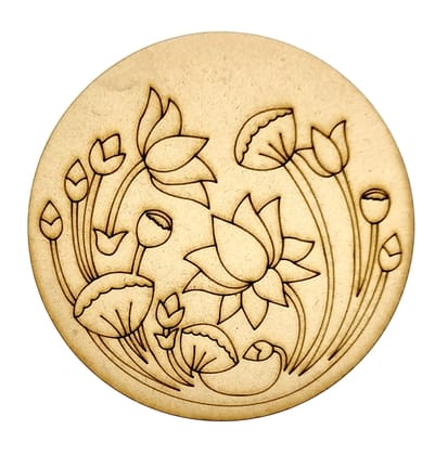 Brand Zero Pre Marked MDF Base - Design 2032 - Select Your Preference Of Size & Thickness