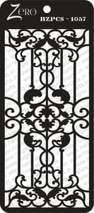 Brand Zero Pratibimb Craft Stencil - Code: BZPCS-1057 - Select Your Preferred Size