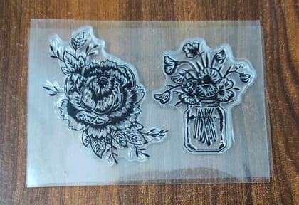 Clear Stamps Imported - Rosa