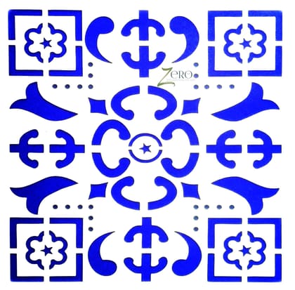 Imported Stencils- 5"*5"- Pattern Background 2