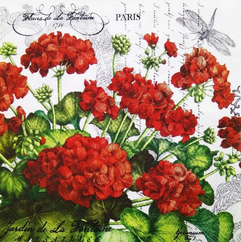 Decoupage Napkin / Tissue papers - 33cm by 33cm - GT1057