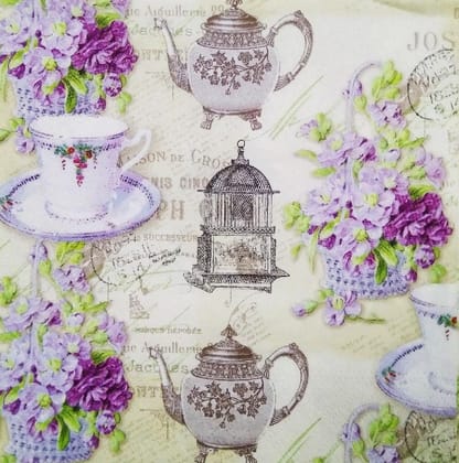 Decoupage Napkin / Tissue papers - 33cm by 33cm - GT1008