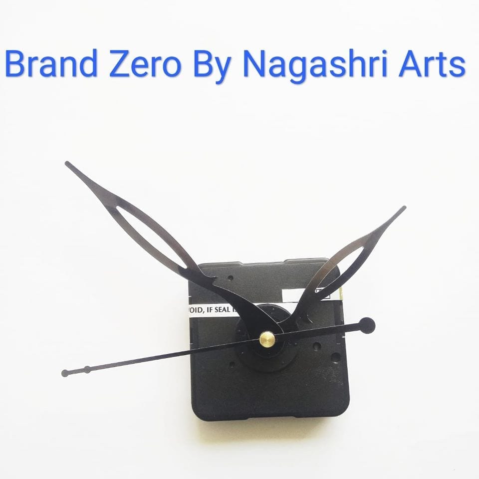 Wall Clock Movements (Machine with the Black Hands) - Design 5