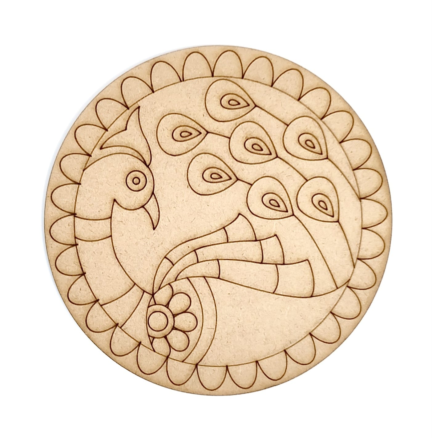 Brand Zero Pre Marked MDF Base - Design 2005 - Select Your Preference Of Size & Thickness