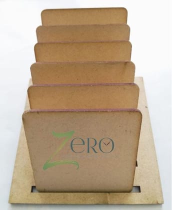 MDF Rectangle Magnet / Pendant / Tag Base - 5 pcs  ( Without Hole)