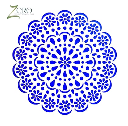 Imported Stencils- 5"*5"- Floral Graphic Mandala Design Background 11