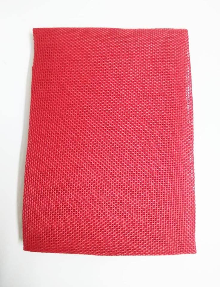 Red - 1 Yard Jute Sheets / Burlap Sheets
